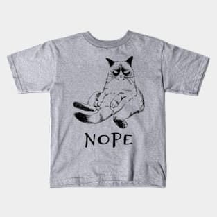 Fed Up Cat Kids T-Shirt